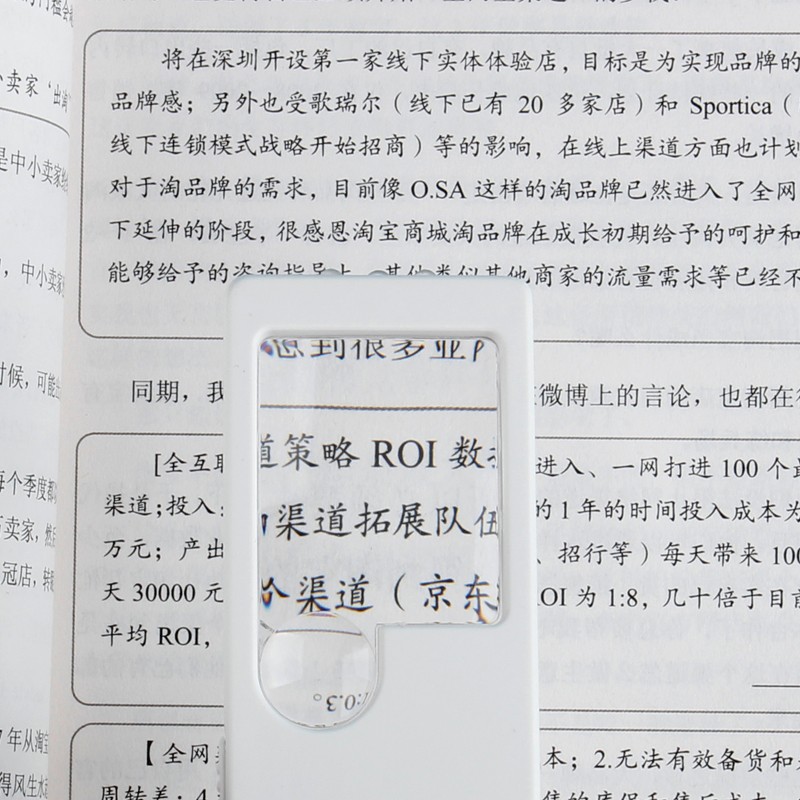 3X/10X Cellphone Screen Magnifier with Led handheld magnifier