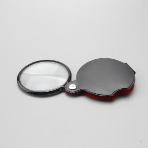 Hot sale portable pocket magnifying glass free-rotating loupe 5x60mm