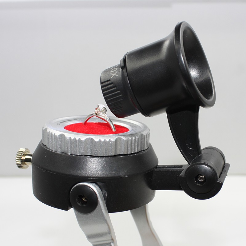 New design jewelry magnifier loupe with led light 15x/20x/25x