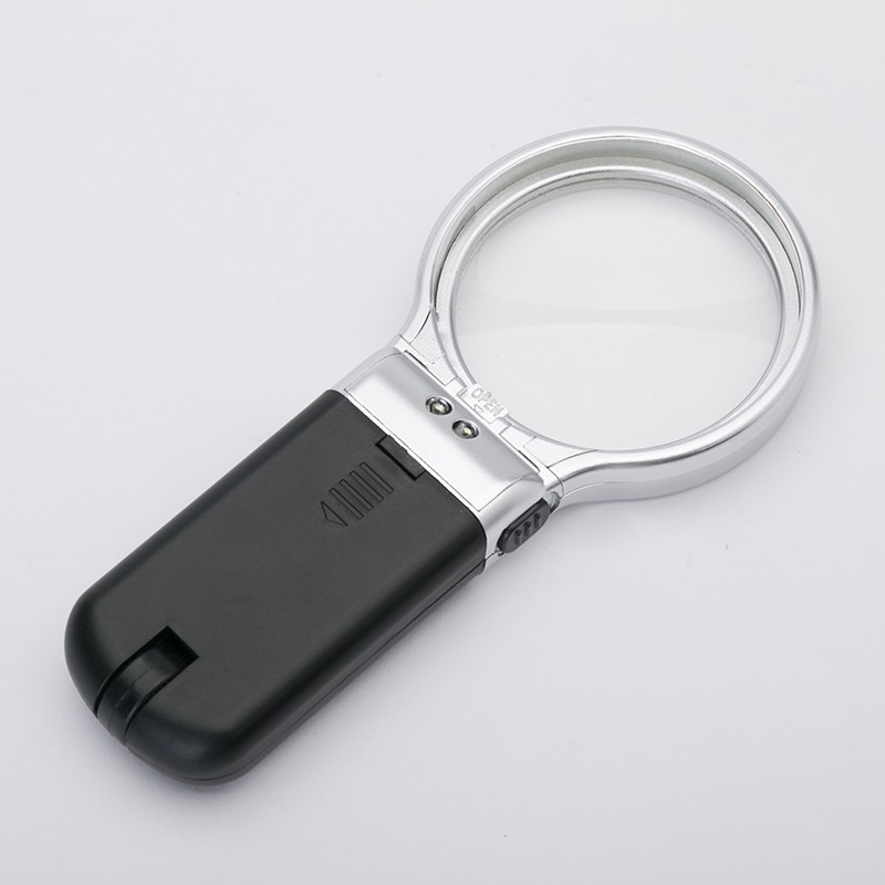 New fashion LED light desktop magnifier foldable magnifier