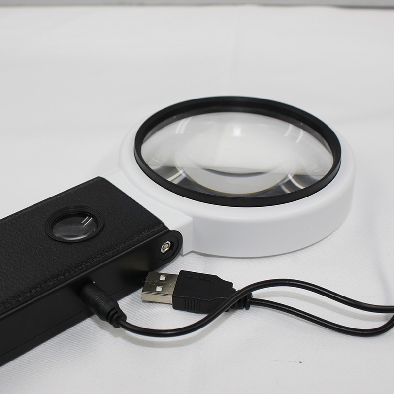 Portable Magnifying Glasses for Sale, 10X Magnifying Glass To Reading Newspaper, Magnifying Glass With Led Light