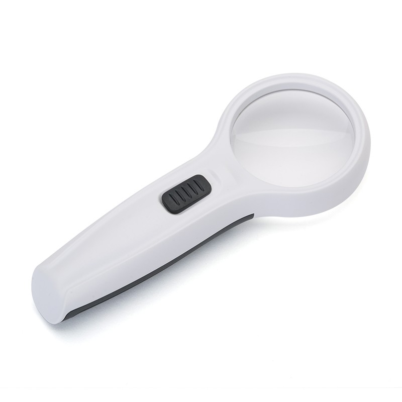Wholesale handheld magnifier with led lighting 